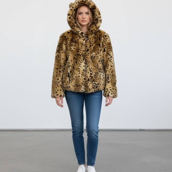 جاكيت فرو مميز ماركة "Heaven and Earth"